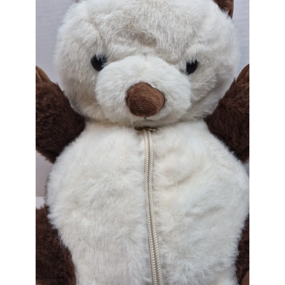 Vintage Sea Otter Plush with 3 Baby Pups Zipper Belly Stuffed Animal‎ Toy 16